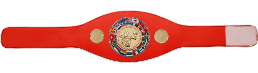 FEMALE CHAMPIONSHIP BELT-PROFLAG/FLAG/G/FEMBOXG-7 COLOURS